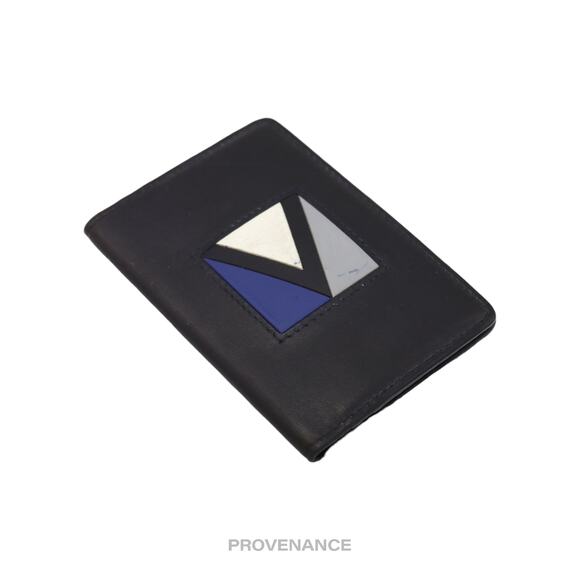 🔴 Louis Vuitton Cup Pocket Organizer Wallet - Navy Leather - Picture 4 of 8